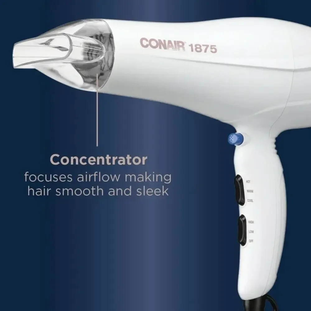 Conair Double Ceramic Technology Hair Dryer, Includes‎ Concentrator | NEW!!